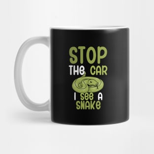 Stop the car i see a snake Mug